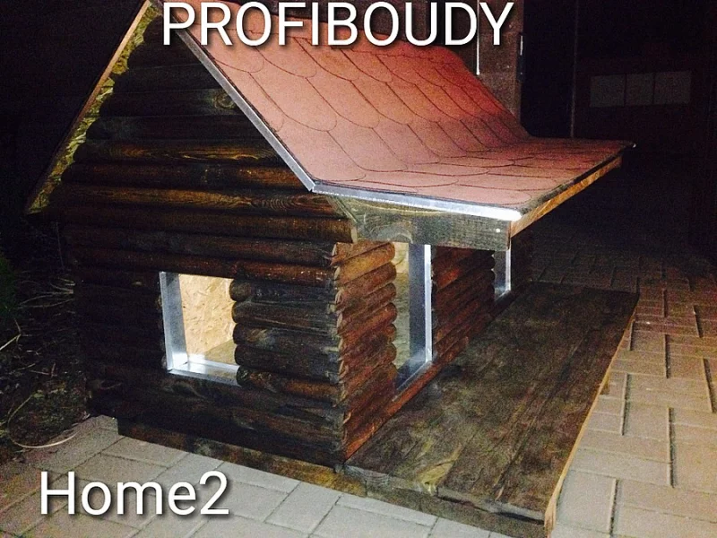 Nová zateplená bouda pro psa