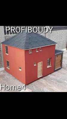 Nová zateplená bouda pro psa