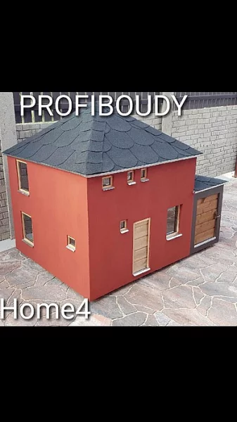 Nová zateplená bouda pro psa
