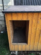Zateplená psí bouda