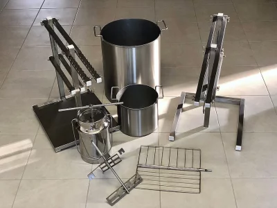 Nerezové vybavení pro mlékárny, sýrárny a gastro provoz