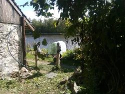 Domek chalupa pro rybáře, u Labe
