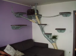 Kočičí strom /škrabadlo/kočka/koťata/odpočívadlo