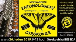Entomologická burza v Otrokovicích, 26.1.2019