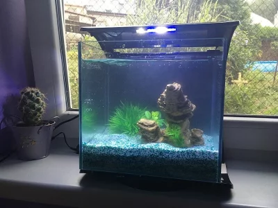 Designové akvárium s výbavou