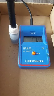 Prodám oxymetr - měřič rozpuštěného kyslíku