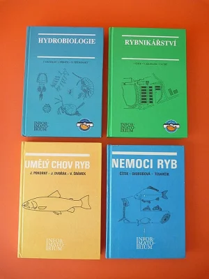 4 Knihy - Rybníkářství / Ryby