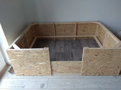 Porodní bedna-box pro štěňata