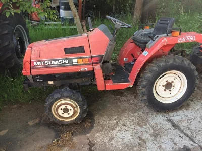 Malotraktor Mitsubishi MT 14, výkon 14 Hp, 4x4