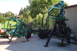Vyvážecí souprava s rukou, vyvážečka