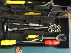 Box s nářadím, plastový kufřík s nářadím CRONIMO