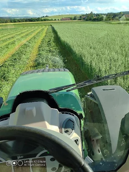 Senáž s ovsa s podsevem jetele - PO EZ