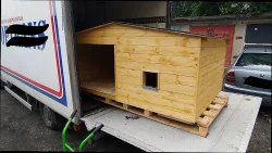 Nová zateplená bouda pro psa / psí bouda