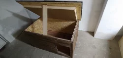 Nová zateplená bouda pro psa / psí bouda