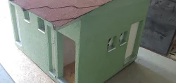 Nová zateplená bouda pro psa / psí bouda