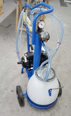 Prodám mobilní dojící zařízení pro kozy 23l Forst Agro