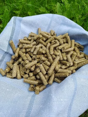 Prodám granule ze sena
