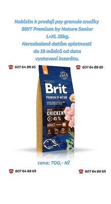 Brit Premium By Nature Adult