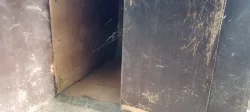 Zateplená bouda včetně ocelového voliéru, pro velkého psa.