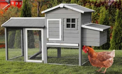 Mobilní kurník s výběhem (až pro 4 slepice)