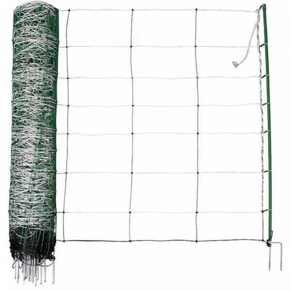 Vodivá síť pro ovce TitanNet, 108 cm, dvojitá špička, 50m
