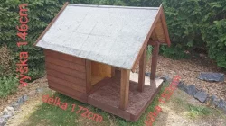 Psí bouda, bytelná, zateplená( včetně podlahy )