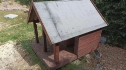 Psí bouda, bytelná, zateplená( včetně podlahy )
