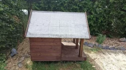 Psí bouda, bytelná, zateplená( včetně podlahy )