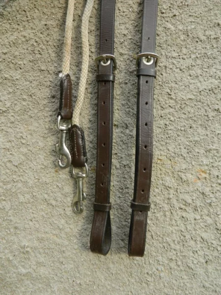 Kožený chambon s rolnami