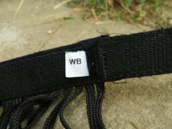 kožený nákrčník, otěže cob a třásně proti hmyzu WB