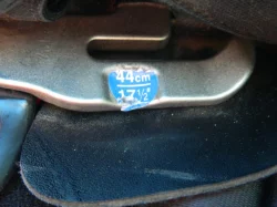 Skokové sedlo Wintec 500 Jump posedlí 17,5