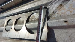 Prodám nerezové držáky na misky