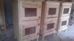 Dřevěná králikárna