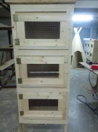 Dřevěná králikárna