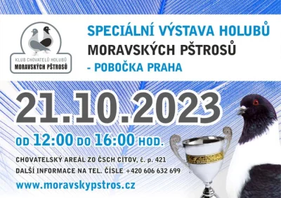 Již tuto sobotu 21.10. se koná výstava moravských pštrosů