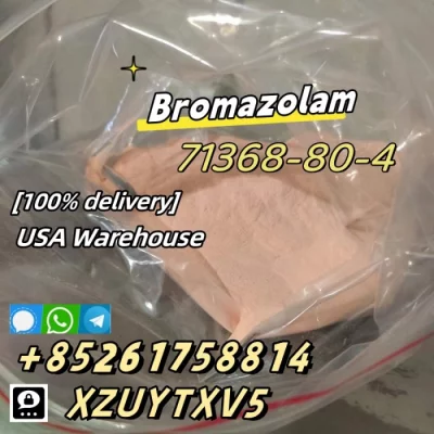 Broma zolam pink powder safe del ivery cas:71368-80-4
