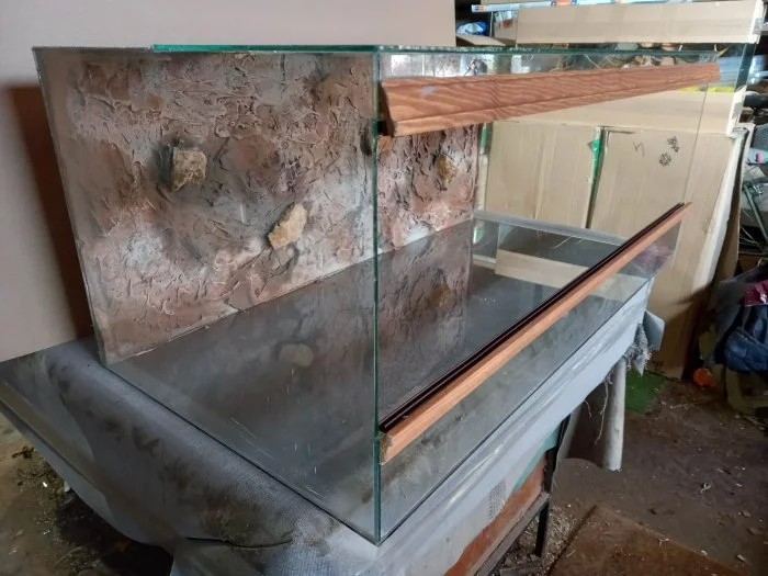 terarium 100x50x40cm nove ,neposkozene pro zelvy, hady , agamy....