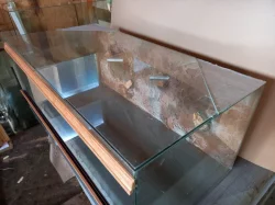 terarium 100x50x40cm nove ,neposkozene pro zelvy, hady , agamy....