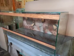 terarium 100x50x40cm nove ,neposkozene pro zelvy, hady , agamy....