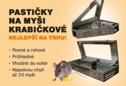 PRODÁM SKLOPCE NA POTKANY,LIŠKY,LAPAČE NA PTAKY,PASTIČKY NA MYŠI.