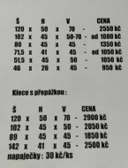 Levné bednové klece