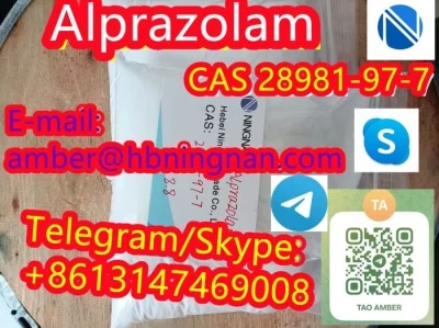 Alprazolam CAS 28981-97-7 Factory price, high purity, high quality!
