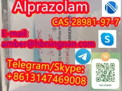 Alprazolam CAS 28981-97-7 Factory price, high purity, high quality!