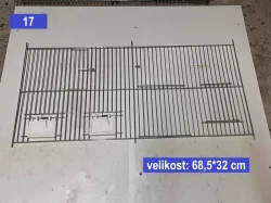 Prodám mřížky klecí a vybavení pro chov ptactva i králíků a drůbeže