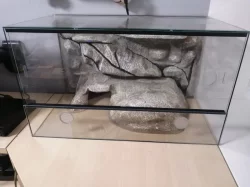 terarium s 3D pozadím /70x40x40/