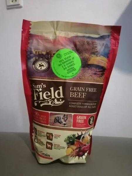 Sam's Field Grain Free Beef (Angus) 800g