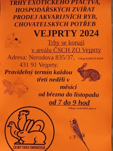 Chovatelská burza Vejprty