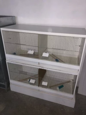 Laminátové klece pro drobné ptactvo