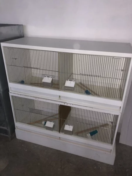 Laminátové klece pro drobné ptactvo