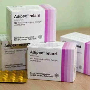 100 Tabletten Adipex Retard 15mg (für Fettleibigkeit, Gewich